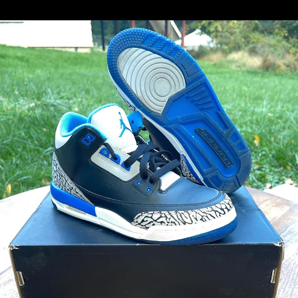 Jordan 3 sports blue
